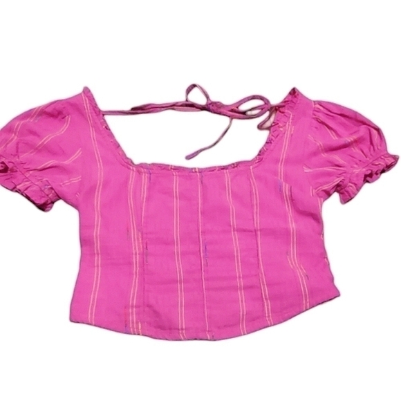 NWT Free People Seratonin Corset Pink Top sz XS - Picture 4 of 6